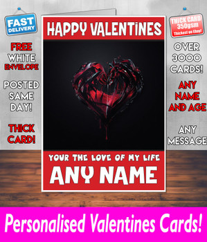 His Or Hers Valentines Day Card KE Design40 Valentines Day Card