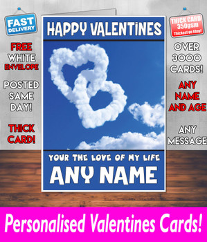 His Or Hers Valentines Day Card KE Design41 Valentines Day Card