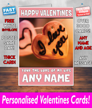His Or Hers Valentines Day Card KE Design45 Valentines Day Card