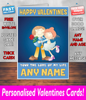 His Or Hers Valentines Day Card KE Design64 Valentines Day Card