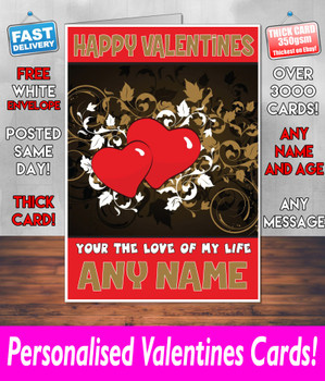 His Or Hers Valentines Day Card KE Design69 Valentines Day Card