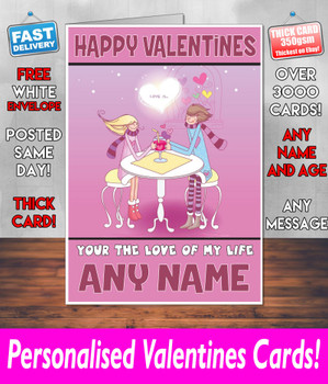 His Or Hers Valentines Day Card KE Design73 Valentines Day Card