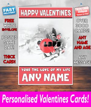 His Or Hers Valentines Day Card KE Design74 Valentines Day Card