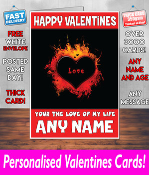 His Or Hers Valentines Day Card KE Design93 Valentines Day Card