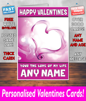 His Or Hers Valentines Day Card KE Design139 Valentines Day Card