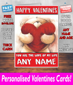 His Or Hers Valentines Day Card KE Design161 Valentines Day Card