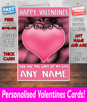 His Or Hers Valentines Day Card KE Design204 Valentines Day Card