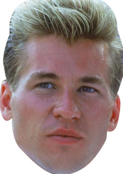 Val Kilmer Young Celebrity Face Mask