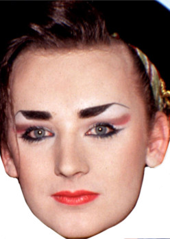 Boygeorge Portable Music Celebrity Face Mask