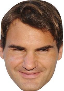 2018 Roger Federer Face Mask Wimbledon tennis player