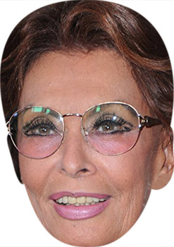 Sophia Loren Tv Movie Star Face Mask