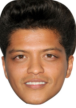 Bruno Mars Celebrity Music Star Face Mask