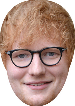 Ed Sheeran 2018 Celebrity Music Star Face Mask