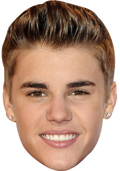Justin Bieber Smile Celebrity Music Star Face Mask