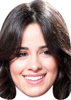 Camila Cabello Celebrity Music Star Face Mask