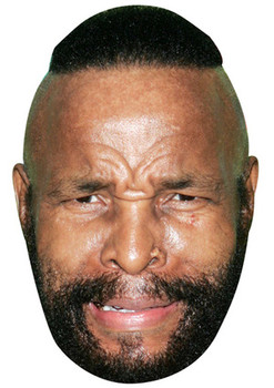 MR T MASK JB Actor Movie Tv Celebrity Face Mask