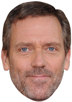 HUGH LAURIE JB - Funny Comedian Fancy Dress Cardboard Celebrity Face Mask