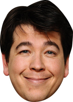 MICHAEL MCINTYRE JB - Funny Comedian Fancy Dress Cardboard Celebrity Face Mask