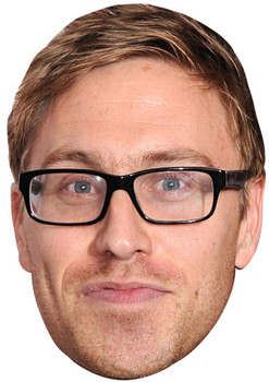 RUSSELL HOWARD JB - Funny Comedian Fancy Dress Cardboard Celebrity Face Mask