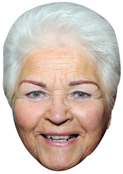 PAM ST. CLEMENT JB - Eastenders Actor Fancy Dress Cardboard Celebrity Face Mask