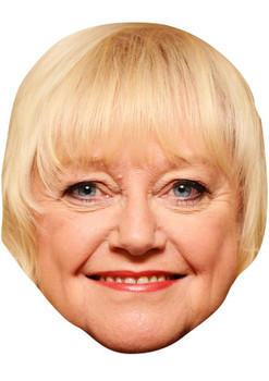 JUDY FINNIGAN JB - TV Star Fancy Dress Cardboard Celebrity Face Mask