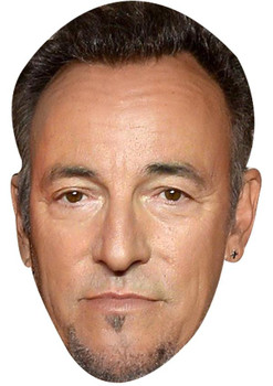 BRUCE SPRINGSTEEN JB - Music Star Fancy Dress Cardboard Celebrity Face Mask