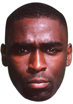 ANDY COLE JB - Footballer Fancy Dress Cardboard Celebrity Face Mask