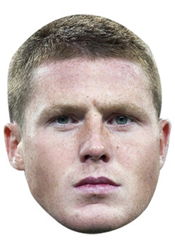 JAMES MCCARTHY JB - Footballer Fancy Dress Cardboard Celebrity Face Mask