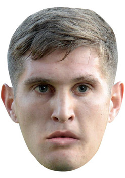 JOHN STONES JB - Footballer Fancy Dress Cardboard Celebrity Face Mask