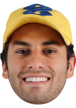 FELIPE NASR CAP JB - Formula 1 Driver Fancy Dress Cardboard Celebrity Face Mask