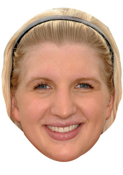 REBECCA ADLINGTON JB - Athletics Fancy Dress Cardboard Celebrity Face Mask