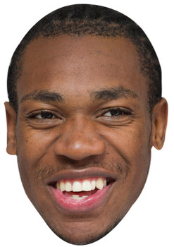 YOHAN BLAKE JB - Athletics Fancy Dress Cardboard Celebrity Face Mask