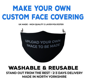 Make your own custom face covering face mask