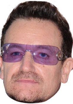 Bono celebrity face mask Fancy Dress Face Mask 2021