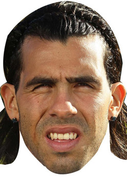 Carlos Tevez Celebrity Face Mask