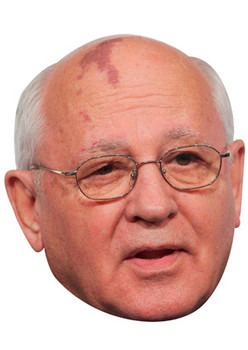 Mikhail Gorbachev Celebrity Face Mask