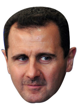 President Bashar Al Assad Celebrity Face Mask