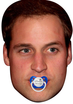 Prince William Baby Celebrity Face Mask