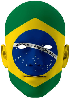 Brazil World Cup Face Mask