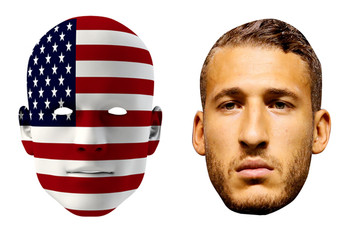 United States World Cup Face Mask Pack Fabian Johnson