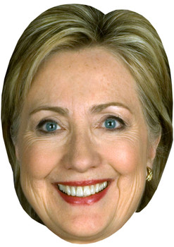 Hillary clinton politician celebrity face mask Fancy Dress Face Mask 2021