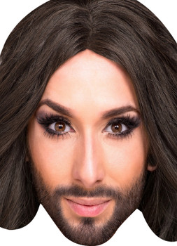 Conchita Wurst Eurovision Music Face Mask