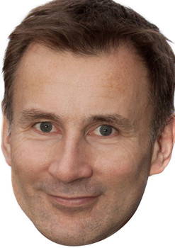 Jeremy Hunt Uk Politician Face Mask