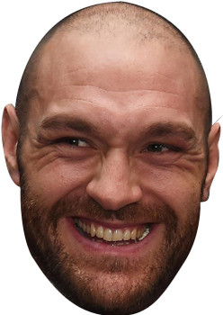 Tyson Fury Smiler 2018 Sports Celebrity Face Mask