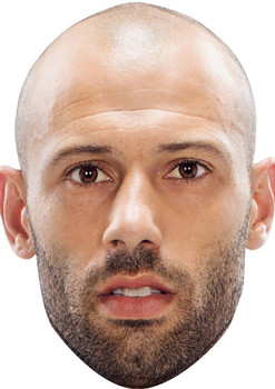 Javier Mascherano Argentina Football Sensation Face Mask