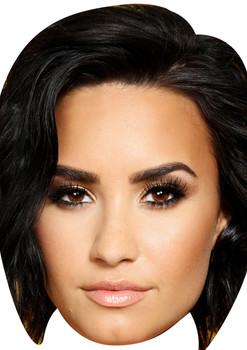 Demi Lovato B Celebrity Music Star Face Mask
