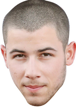 Nick Jonas2 Celebrity Music Star Face Mask