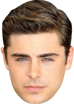 ZAC EFRON JB Actor Movie Tv celebrity face mask Fancy Dress Face Mask 2021