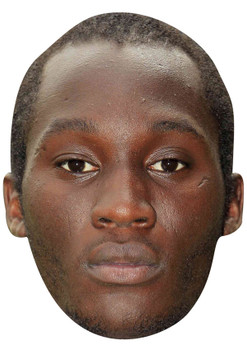 ROMELU LUKAKU JB - Footballer Fancy Dress Cardboard celebrity face mask Fancy Dress Face Mask 2021