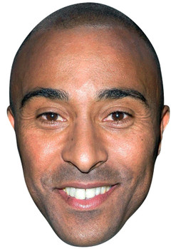 COLIN JACKSON JB - Athletics Fancy Dress Cardboard celebrity face mask Fancy Dress Face Mask 2021